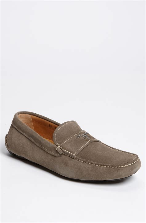 grey and white prada shoes|Prada suede shoes prices online.